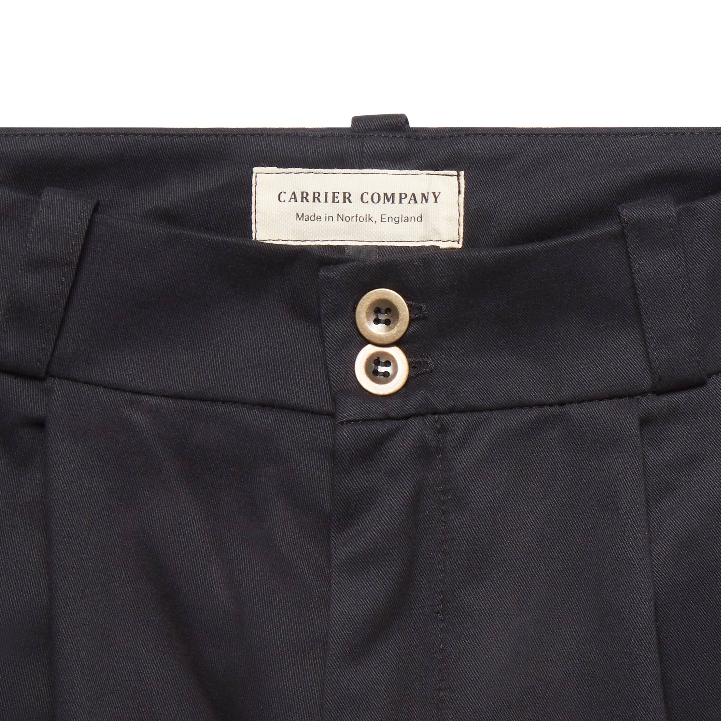 Carrier Company Dutch trouser In Black Cotton Drill