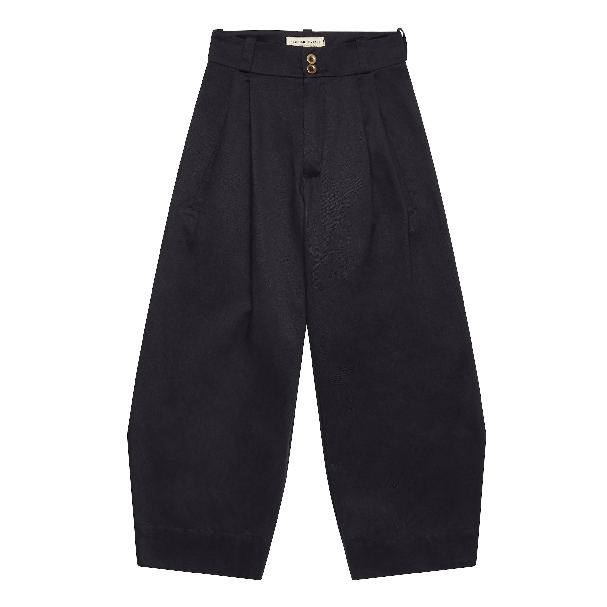 Carrier Company Dutch trouser In Black Cotton Drill