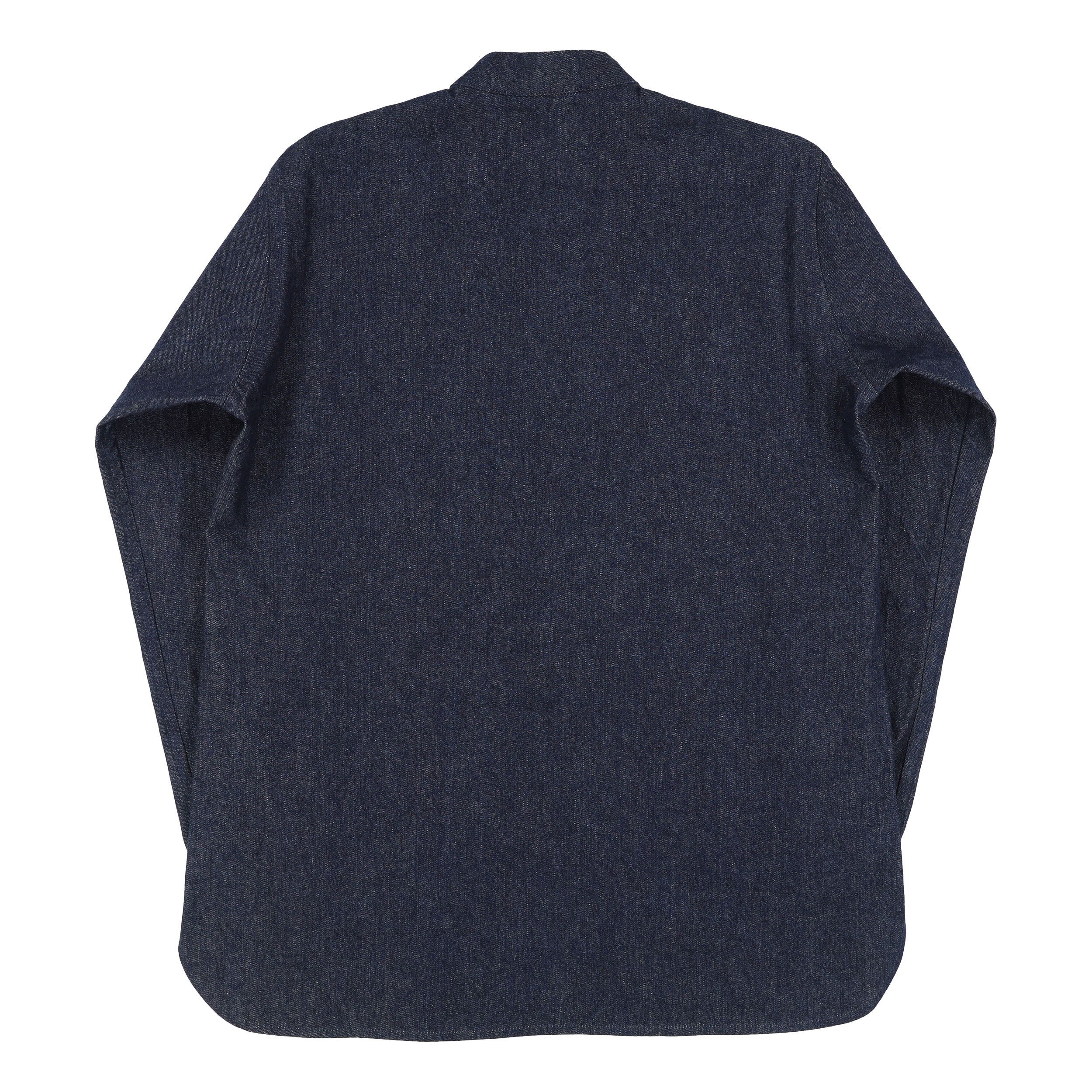 The back view of the Carrier Company Denim Work Shirt