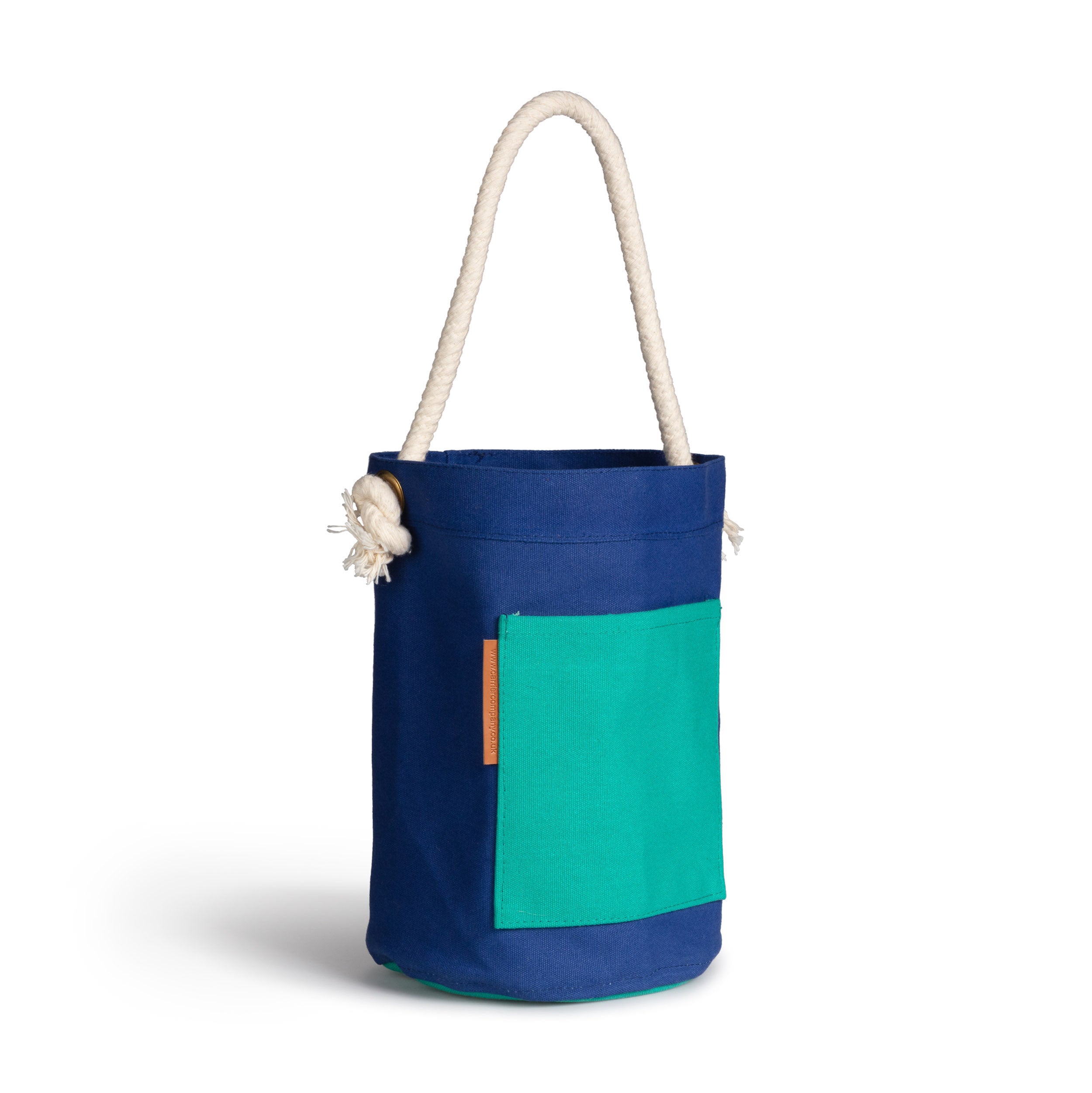 Carrier Company Canvas Toy Bucket in Royal Blue