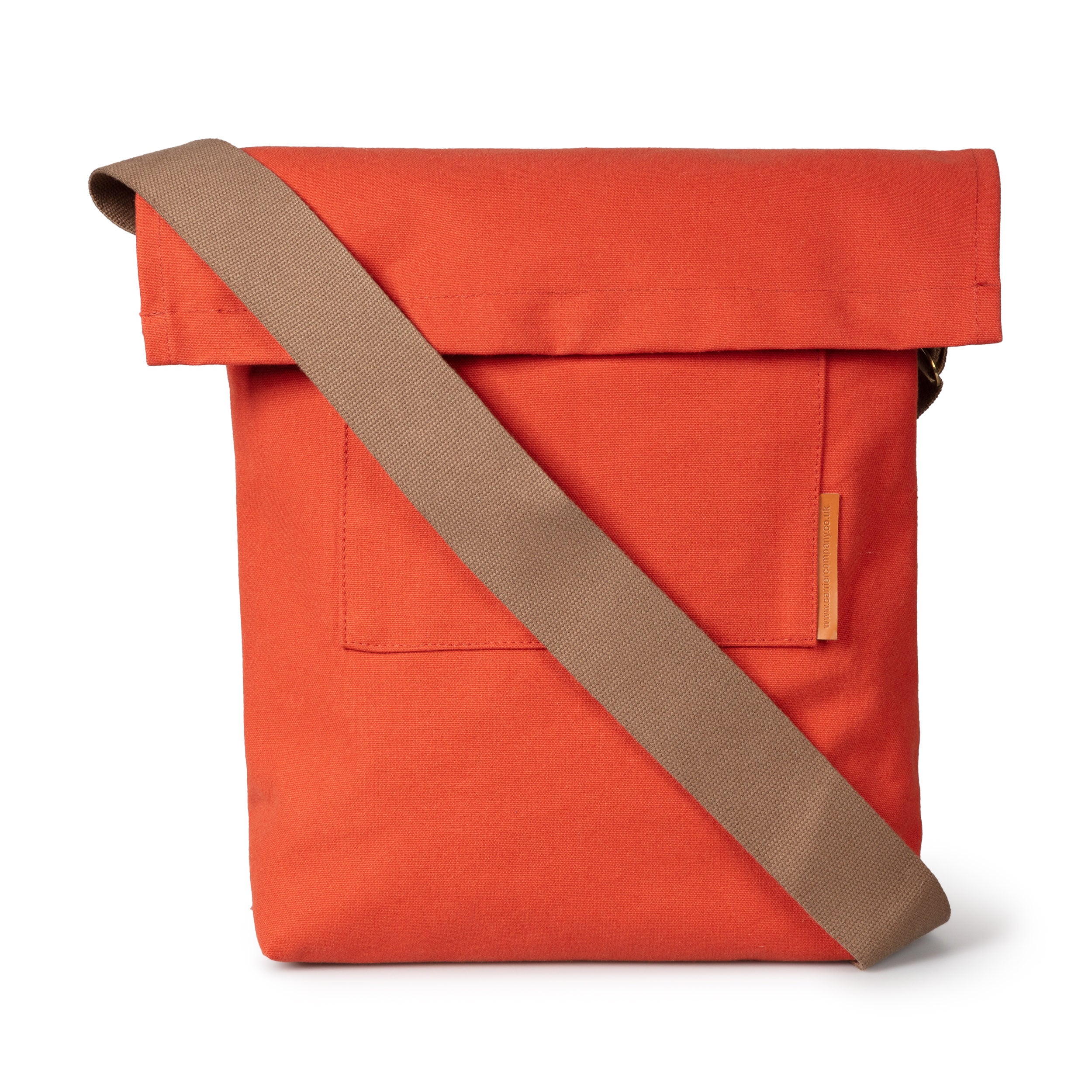 Carrier Company Satchel in Orange