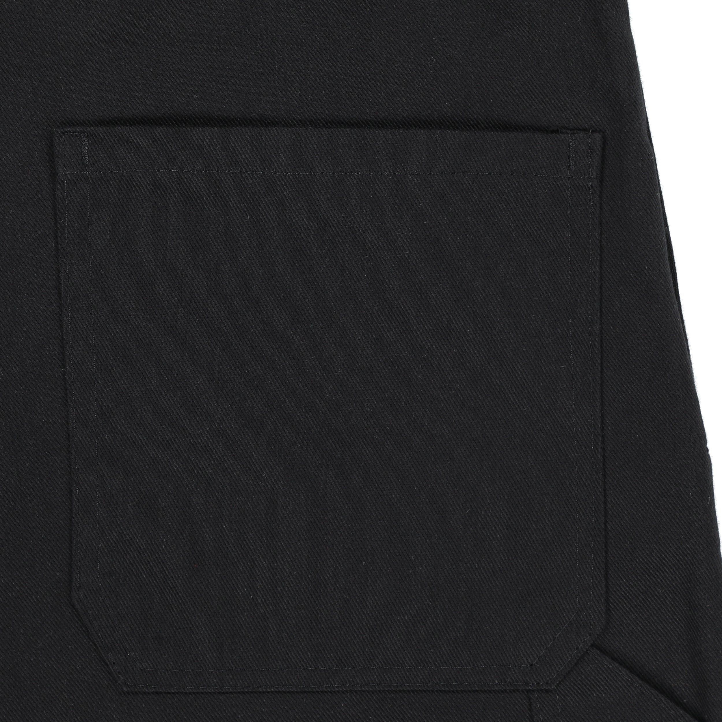 Close up of the pocket detail on the Carrier Company Men's Dungarees in Black