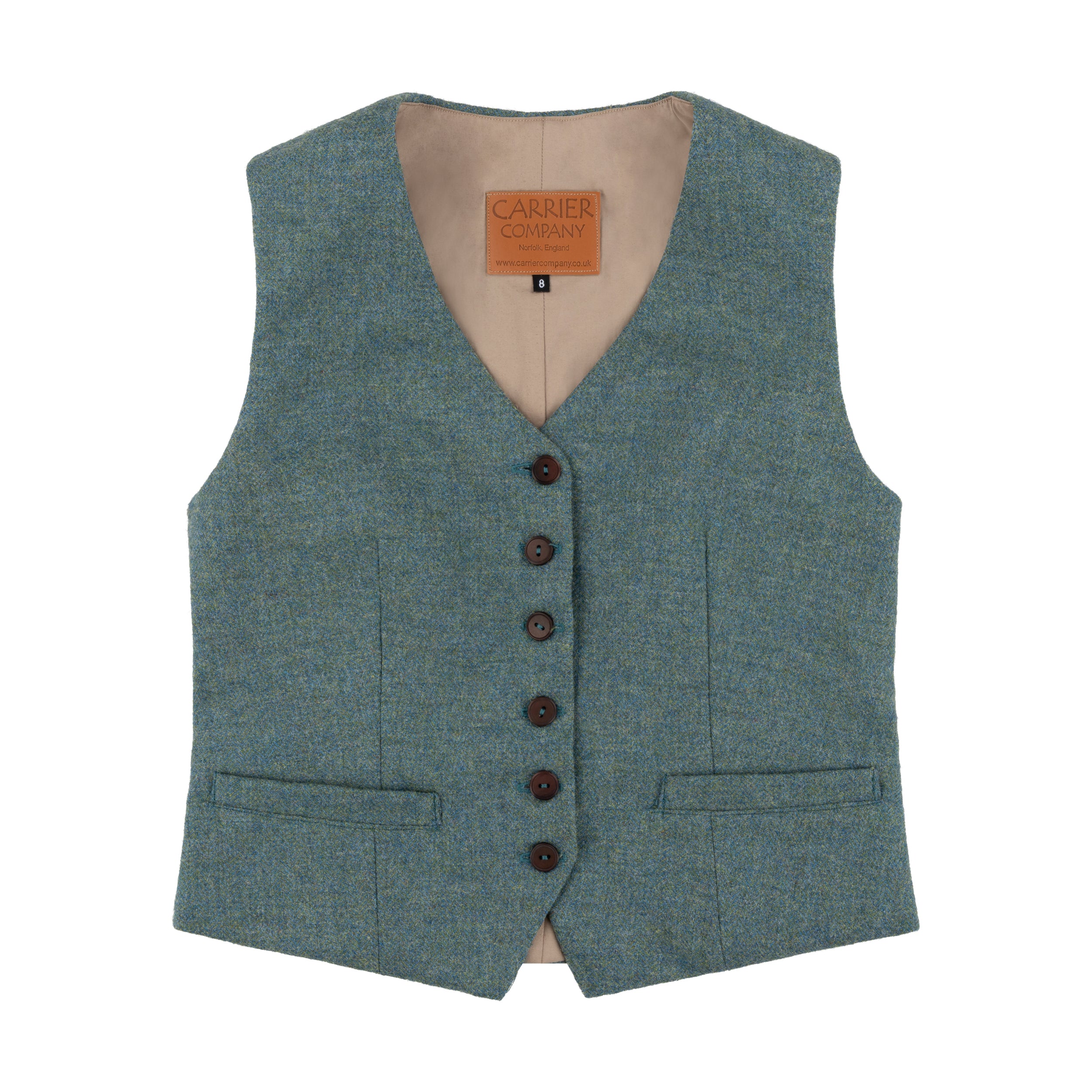 Carrier Company Women's Wool Waistcoat in Marine