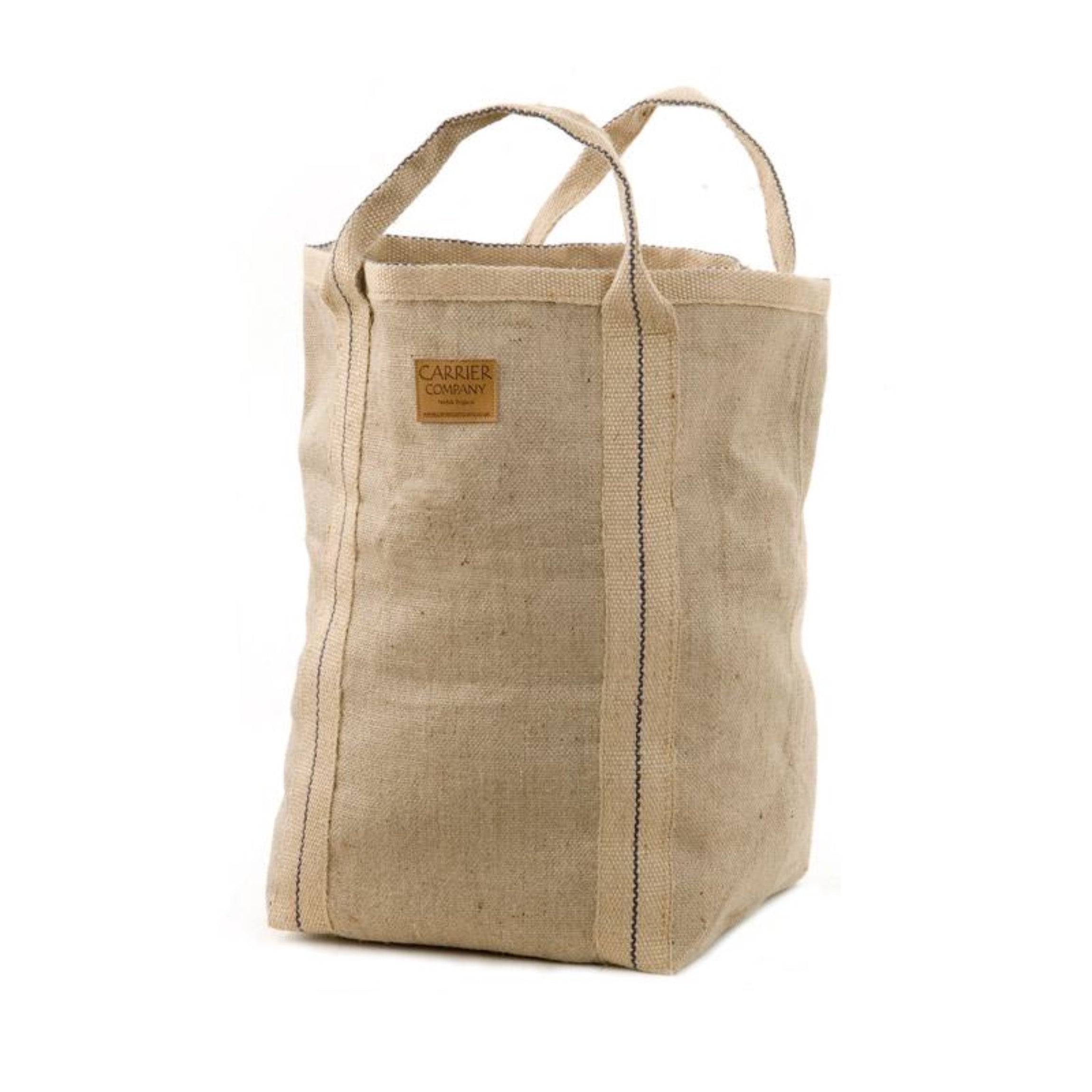 Log Bag | Jute Shopper | Fireside Bag | Carrier Company