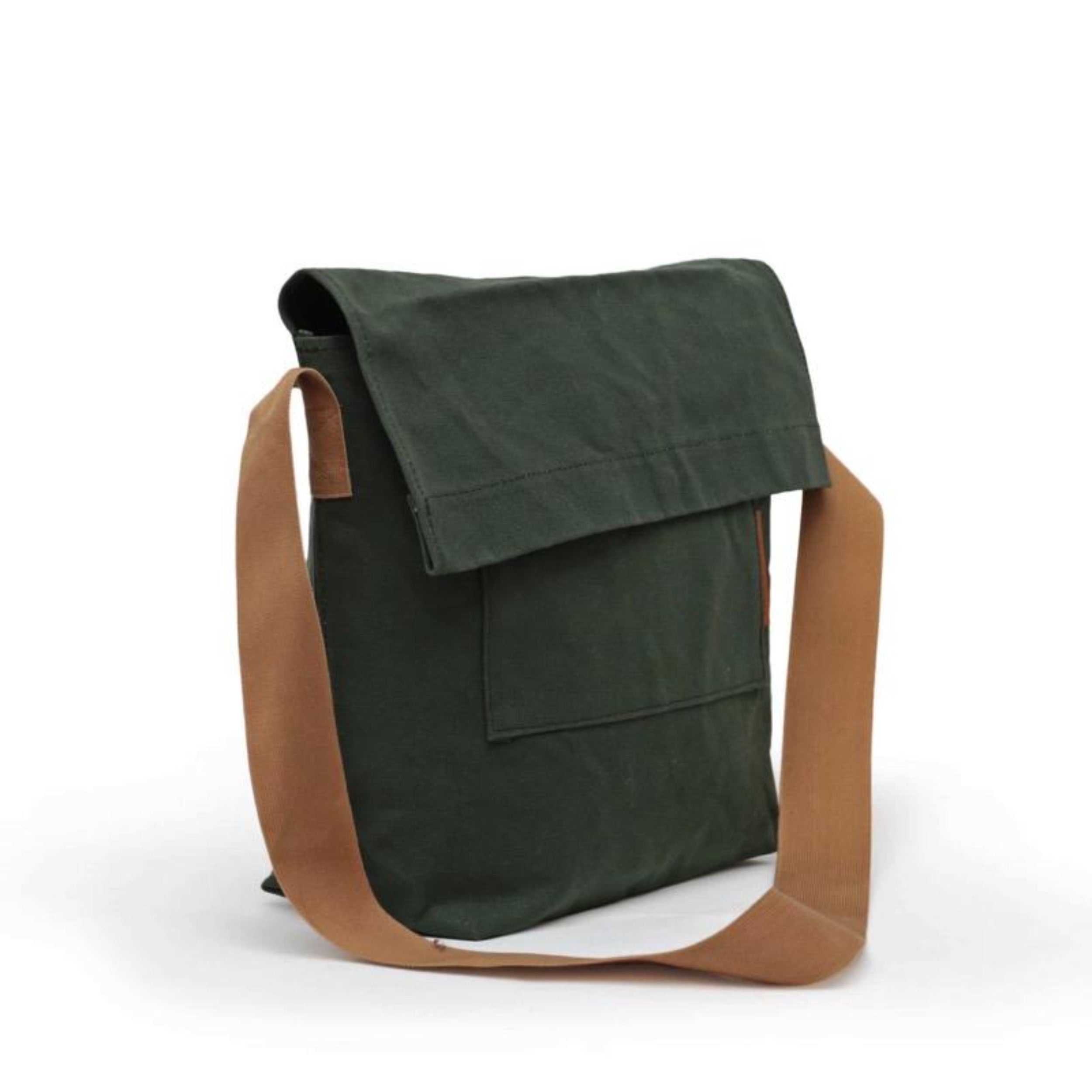 Carrier Company Satchel in Spruce Green